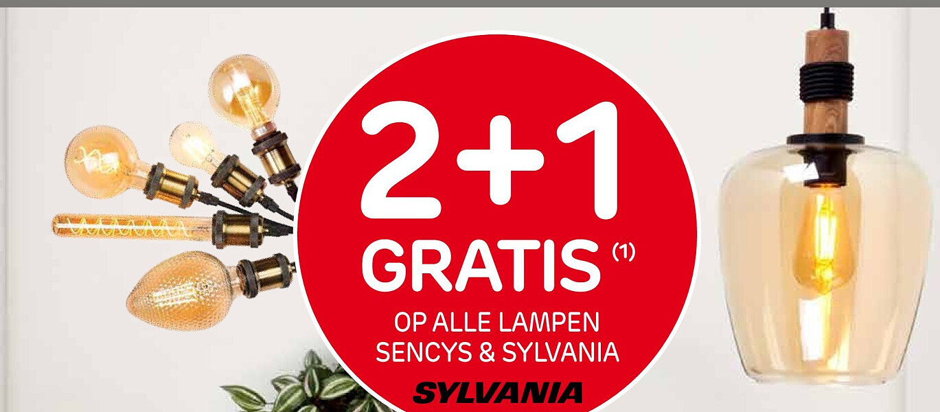 Alle lampen van Sencys en Sylvania