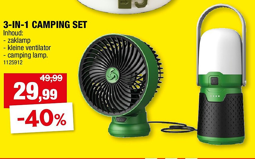 3-IN-1 CAMPING SET