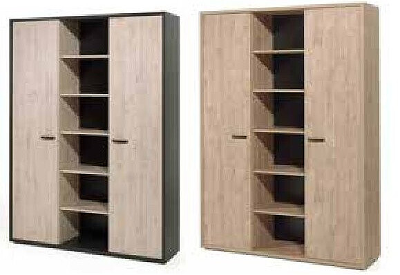 Kleerkast boekenkast - H