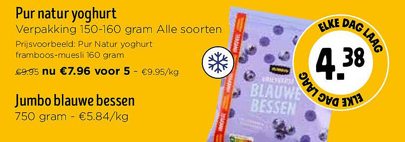 Jumbo blauwe bessen
