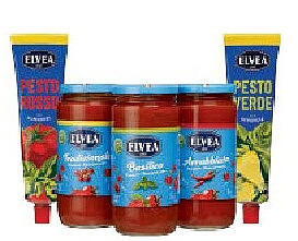 Elvea pesto of pastasaus naar keuze
