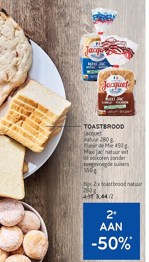 toastbrood natuur 280 g