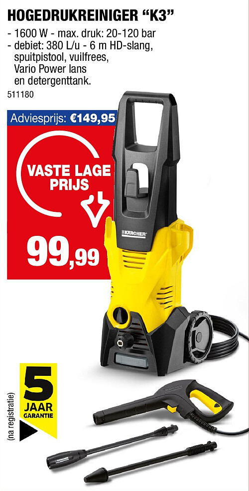 HOGEDRUKREINIGER “K3”