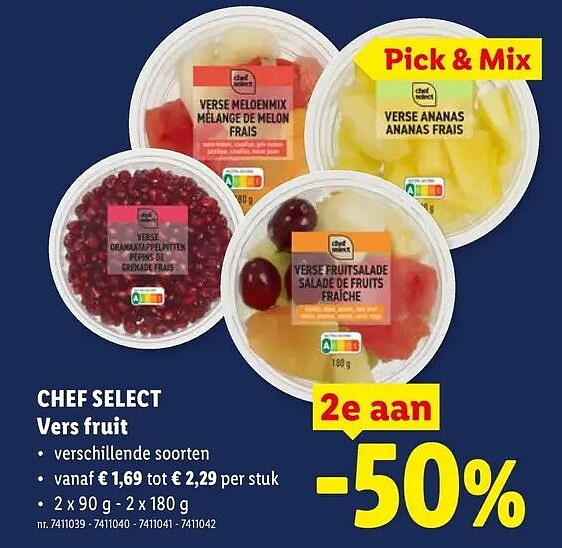 Vers fruit