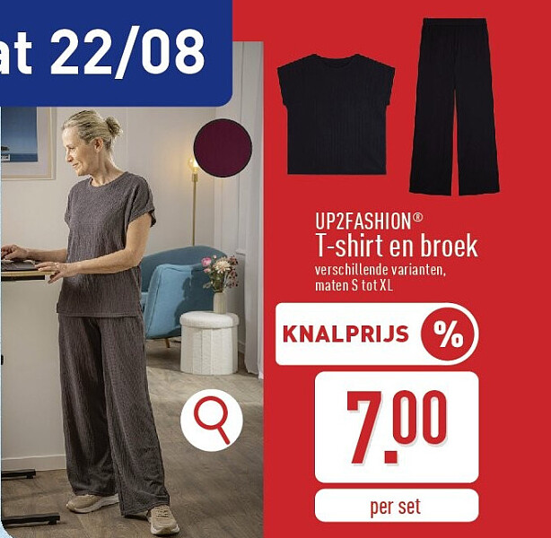 T-shirt en broek