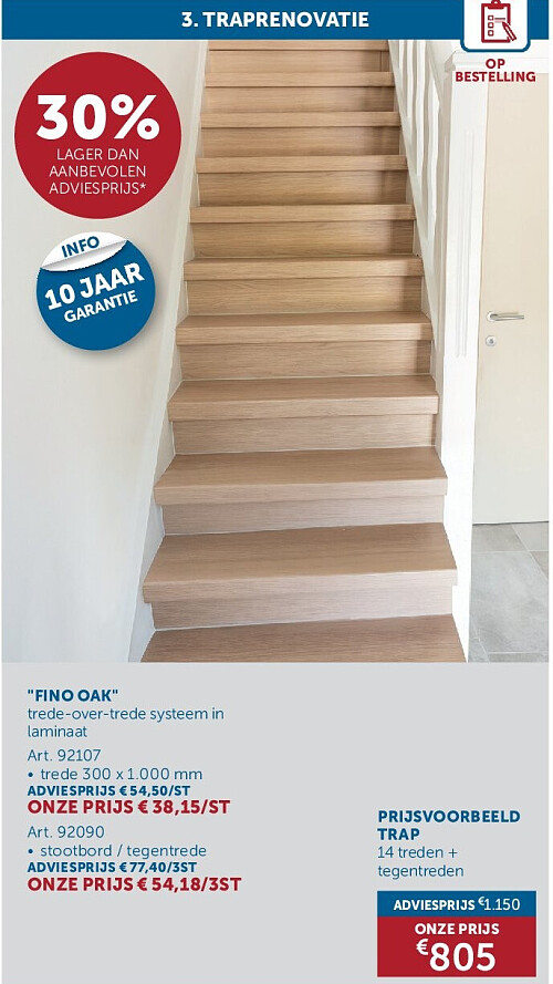 PRIJSVOORBEELD TRAP