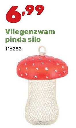 Vliegenzwam pinda silo