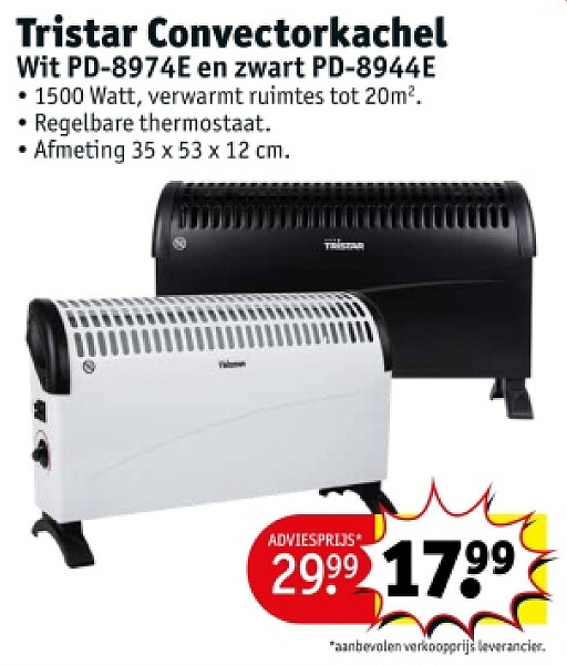 Tristar Convectorkachel