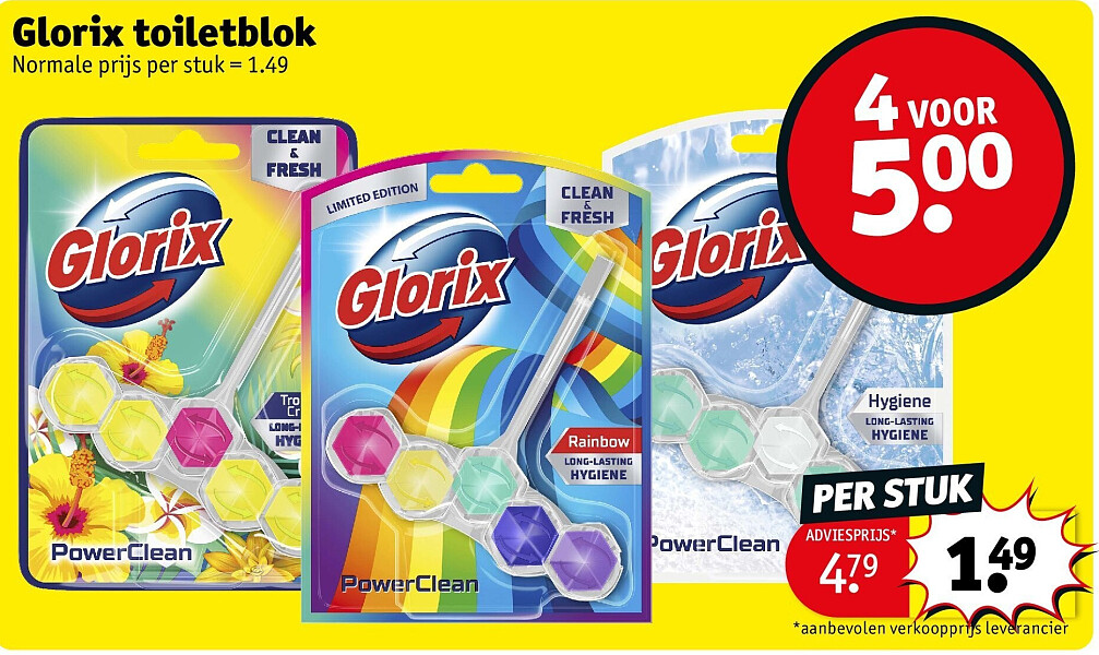 Glorix toiletblok