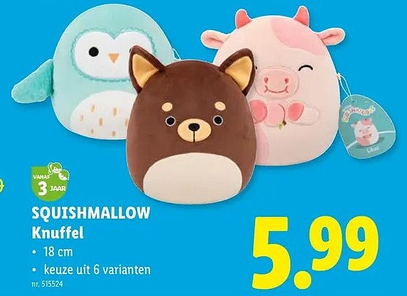 SQUISHMALLOW Knuffel