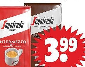 Segafredo filterkoffie