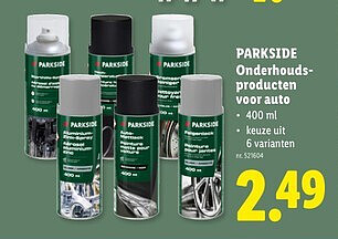 PARKSIDE Onderhoudsproducten voor auto