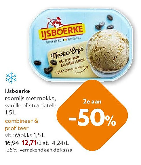 IJsboerke Mokka 1,5 L