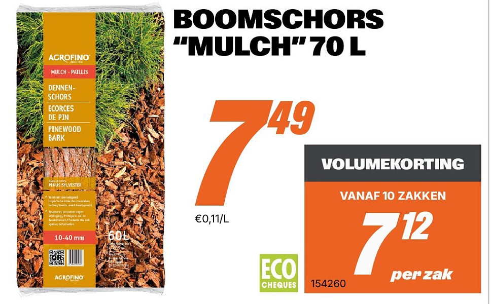 BOOMSCHORS “MULCH” 70 L