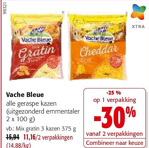 Vache Bleue Mix gratin 3 kazen 375 g