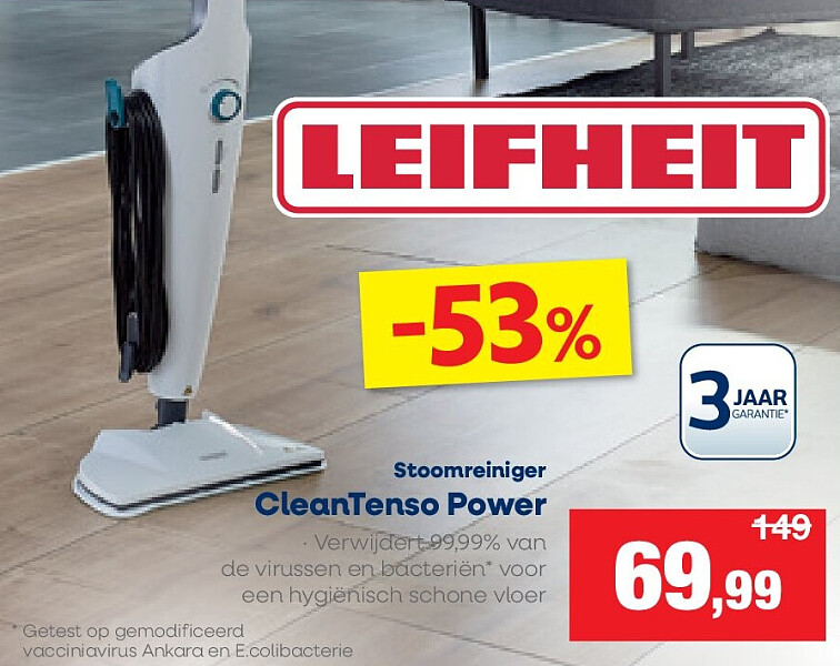 Stoomreiniger CleanTenso Power