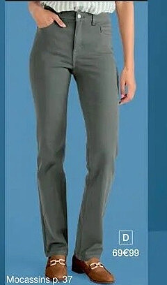 Rechte jeans – model D