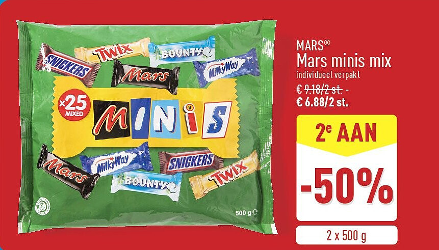 Mars minis mix