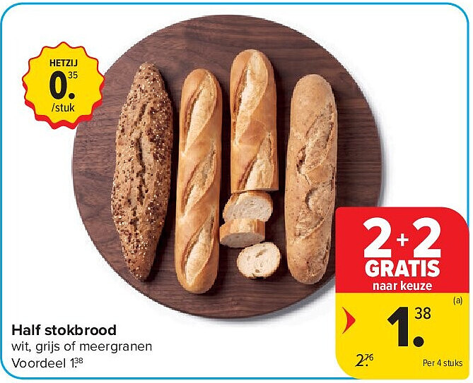 Half stokbrood