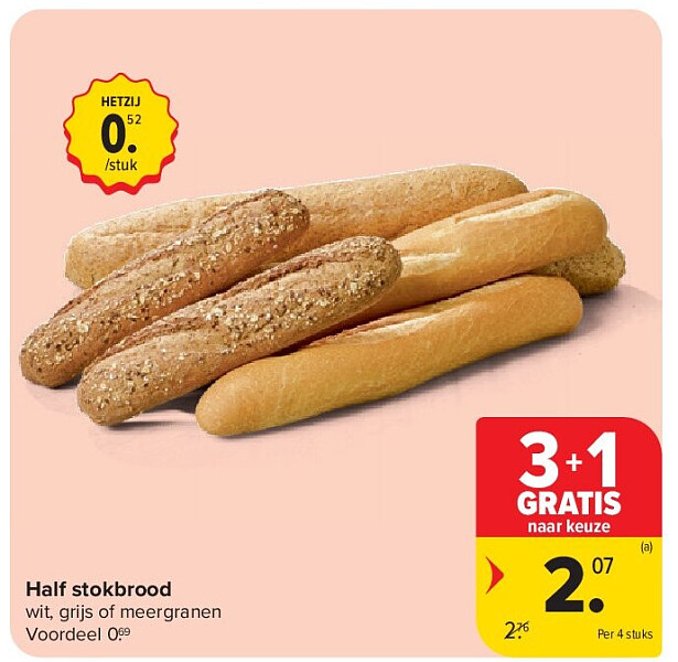 Half stokbrood
