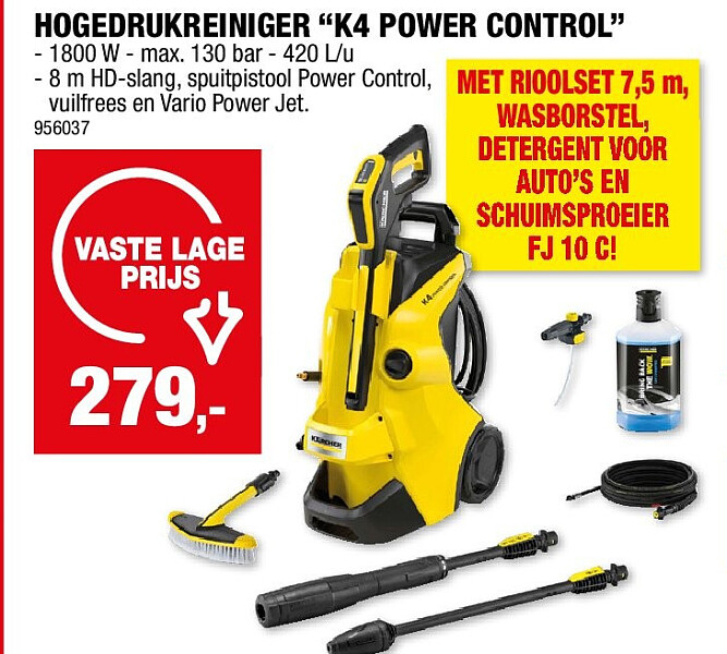 HOGEDRUKREINIGER “K4 POWER CONTROL”