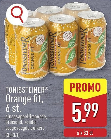 Orange fit, 6st.