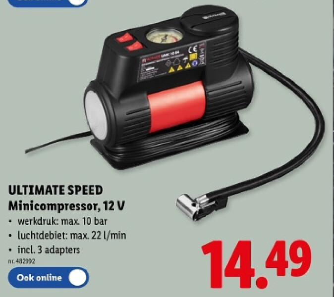 Minicompressor, 12 V