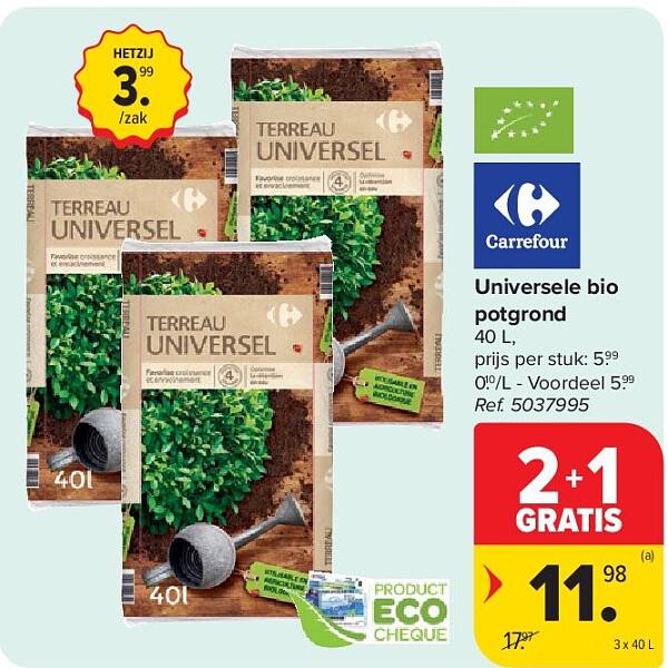 Universele bio potgrond