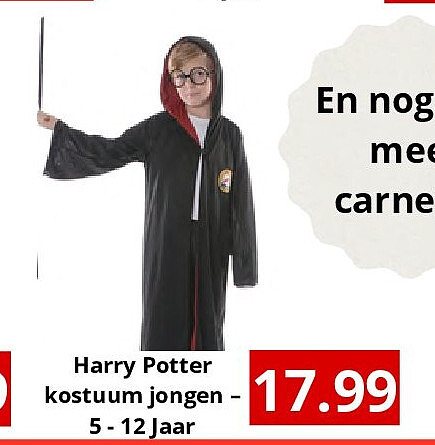 Harry Potter kostuum jongen – 5 - 12 Jaar