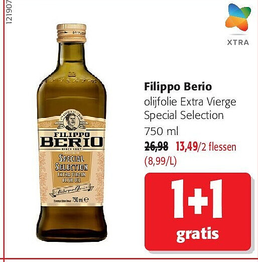 Filippo Berio olijfolie Extra Vierge Special Selection 750 ml