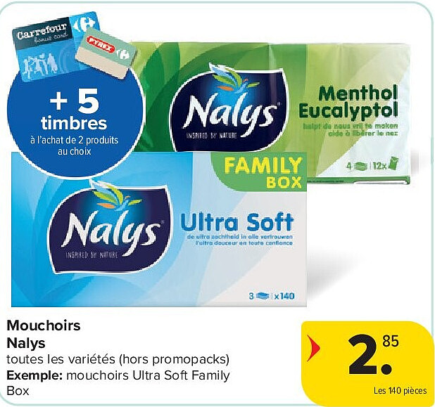 Mouchoirs Nalys