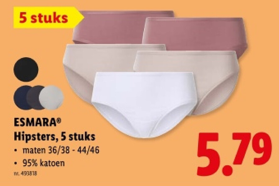Hipsters, 5 stuks