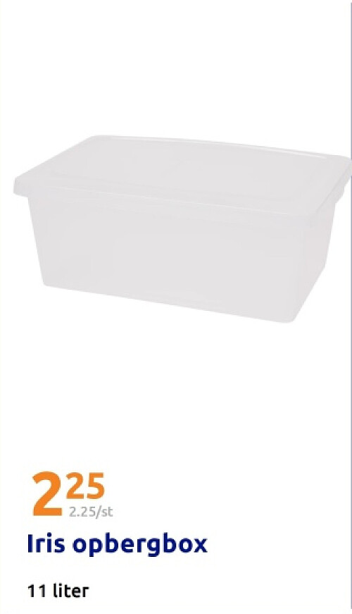 Iris opbergbox
