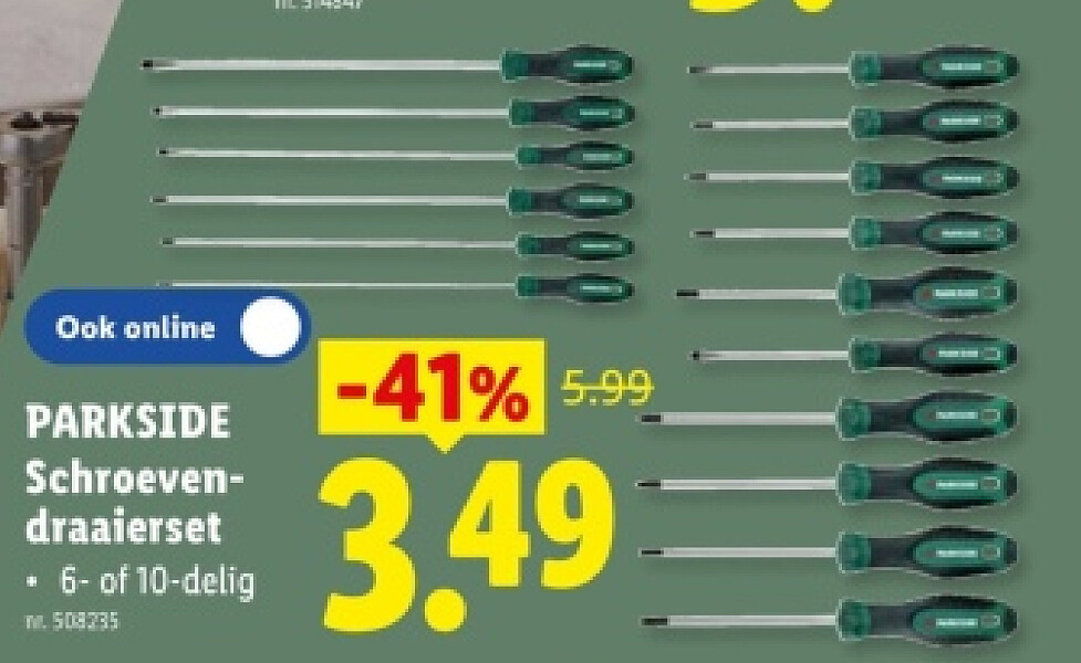 Schroevendraaierset