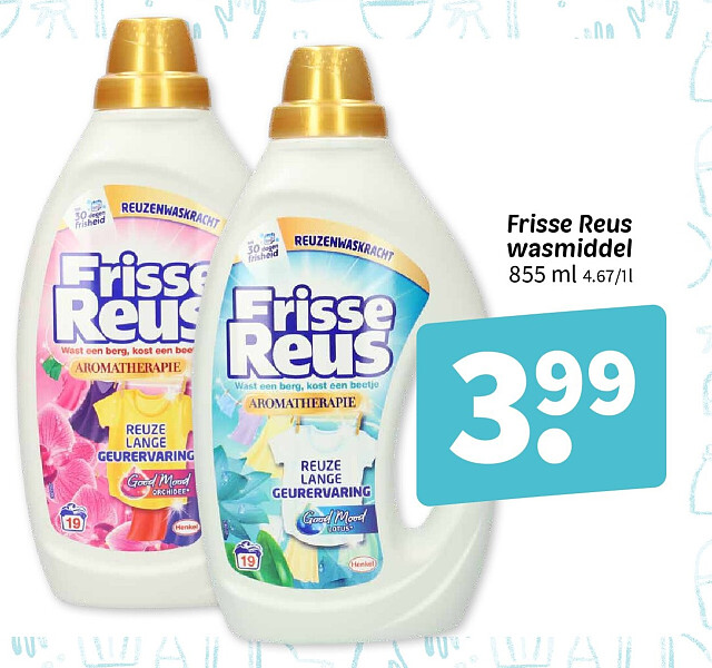 Frisse Reus wasmiddel