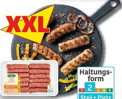 K-PURLAND Puten-Cevapcici XXL