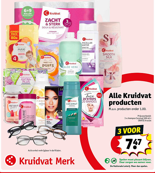 3 x shampoo Coconut 500 ml + GRATIS kraslot