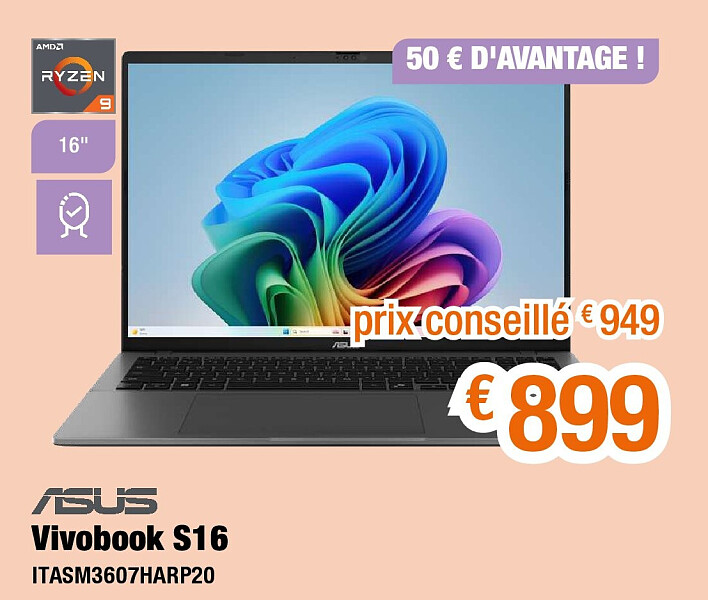 Vivobook S16 ITASM3607HARP20