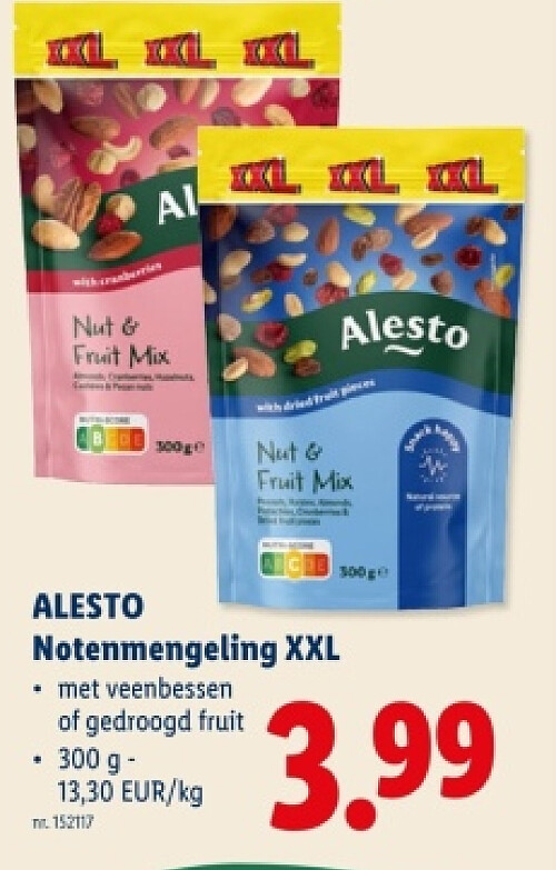 Notenmengeling XXL