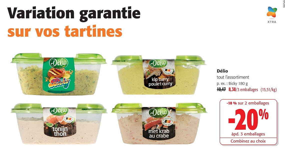 Délio tout l’assortiment
