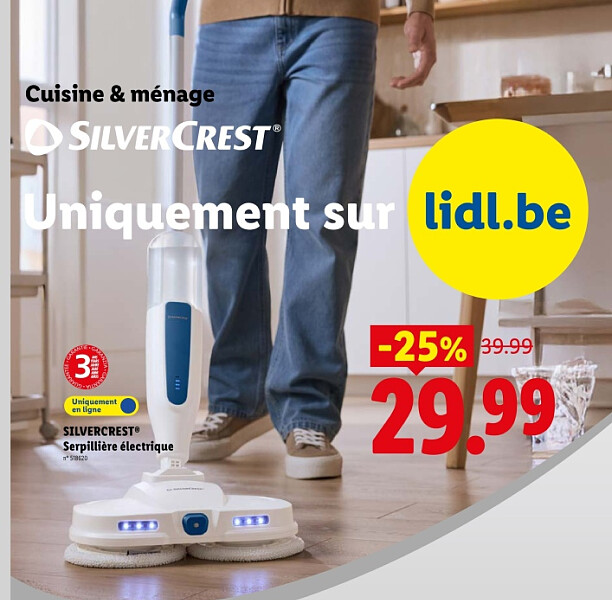 Serpillière électrique