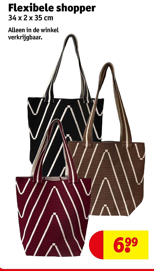 Flexibele shopper