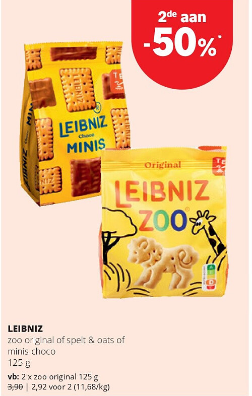 LEIBNIZ zoo original 125 g