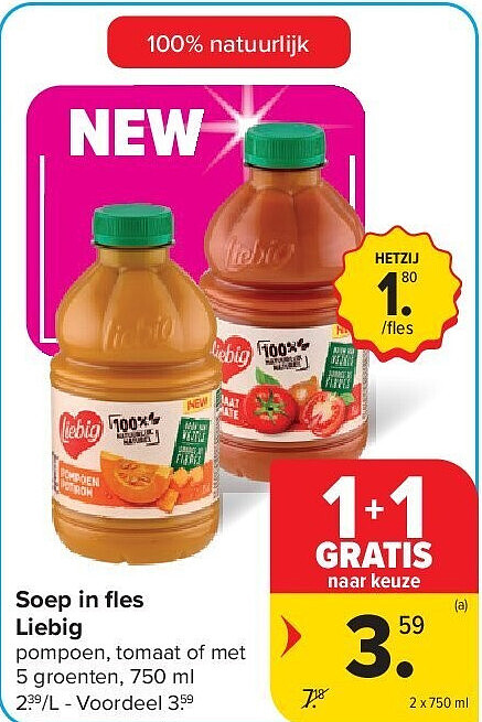 Soep in fl es Liebig