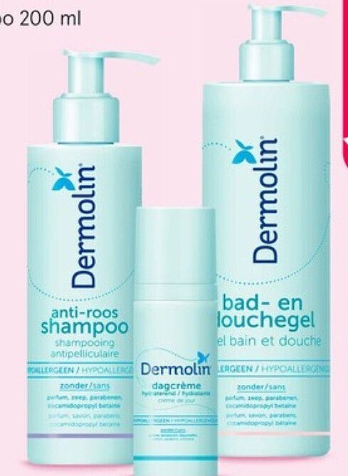Dermolin anti-roos shampoo 200 ml