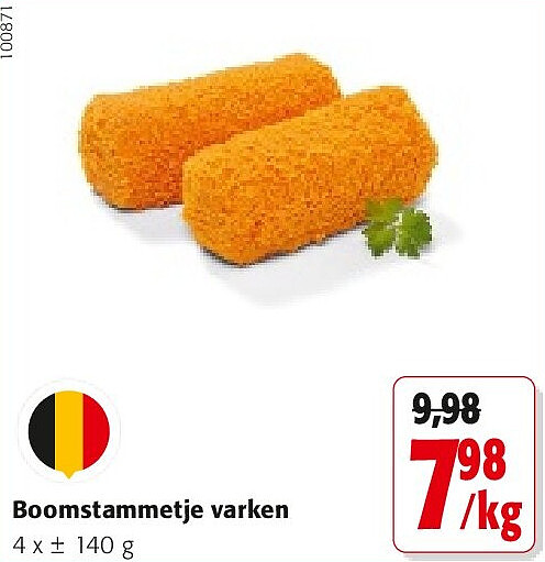 Boomstammetje varken