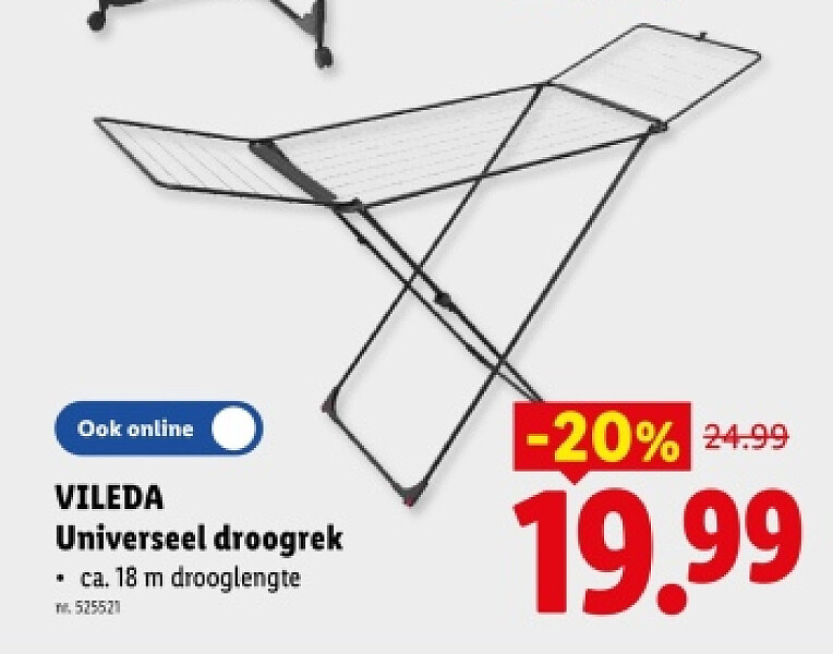 Universeel droogrek
