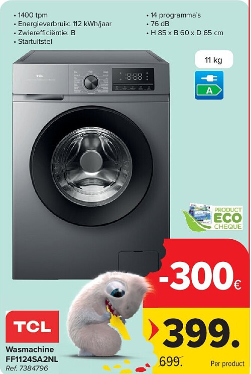 Wasmachine FF1124SA2NL