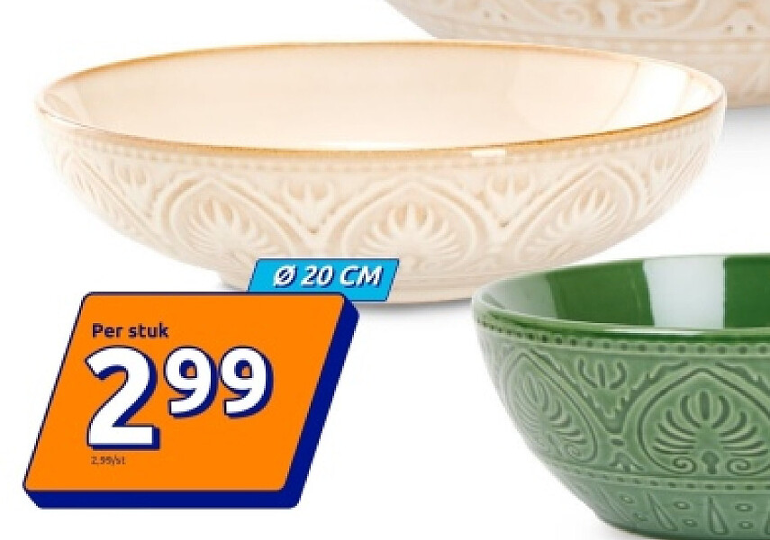 Oase servies Ø20 CM