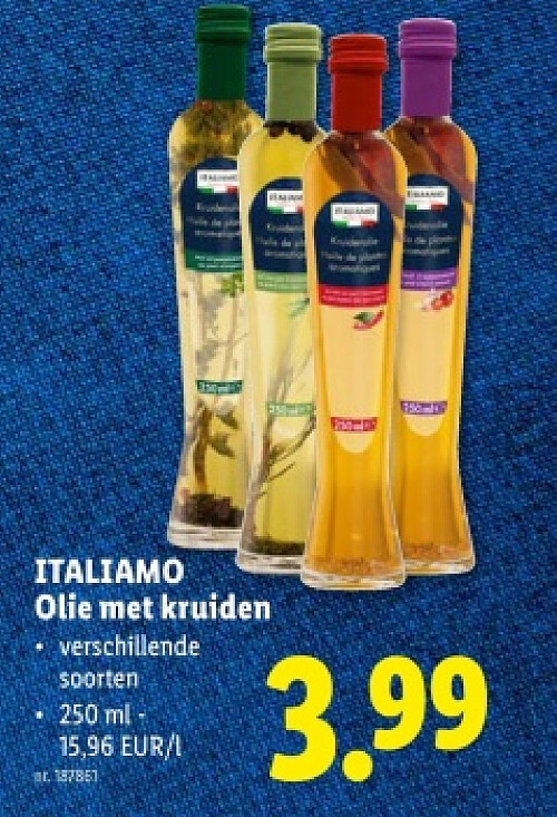 Olie met kruiden